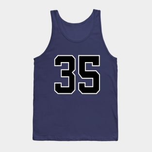 Number 35 Tank Top